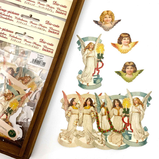 Beautiful Angels Loose Paper Scrap Pack